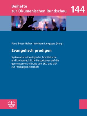 cover image of Evangelisch predigen